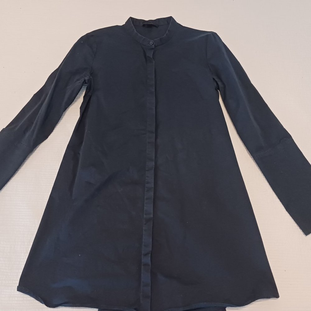 COS dress long shirt navy size 2